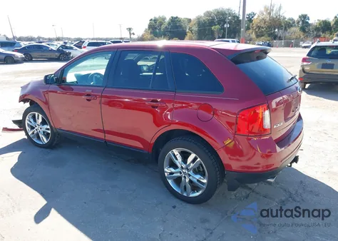 2014 Ford Edge Sel из США, поврежденный, VIN 2FMDK3JC8EBA29138